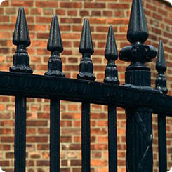 Black Iron Fence - Wrought Iron Fencing Houston TX