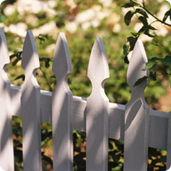 White Vinyl - Vinyl Fencing Houston TX